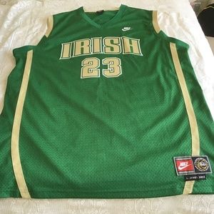 Nike Irish 23 James jersey